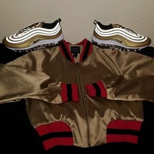 Women's Air Max 97 OG QS with matching jacket.